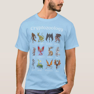 Camiseta Criaturas criptozoológicas