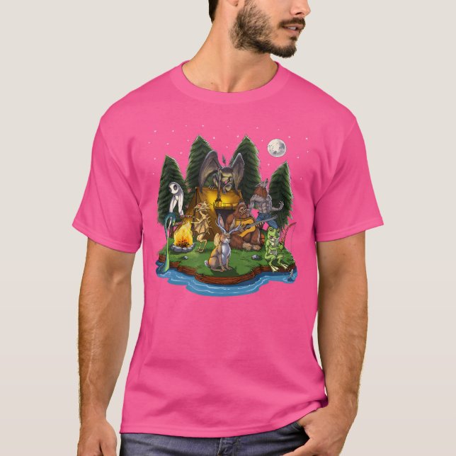 Camiseta Criaturas Criptozoológicas Cripticas Boquídea (Anverso)