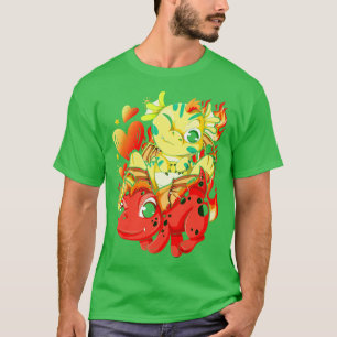 Camiseta Criaturas de fantasía Dragón de fuego Mítico anima
