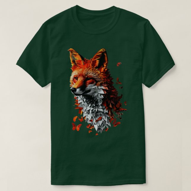 Camiseta Criaturas de Fox Covert (Diseño del anverso)