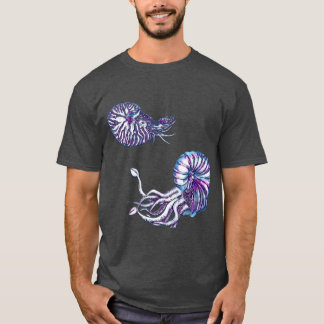 Camiseta Criaturas del mar profundo cósmico