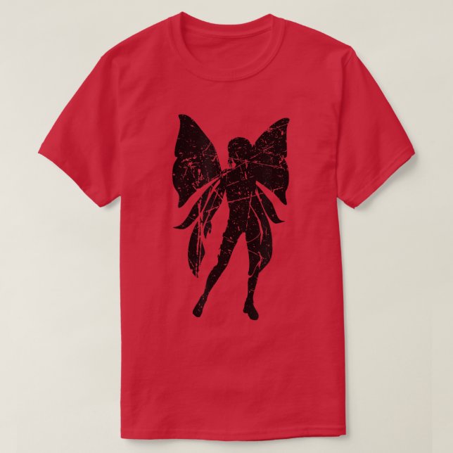 Camiseta Criaturas mágicas de Fairycore Icono de hadas angu (Diseño del anverso)