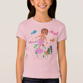 Camiseta Criaturas mágicas del Mar de Sirena con tema perso