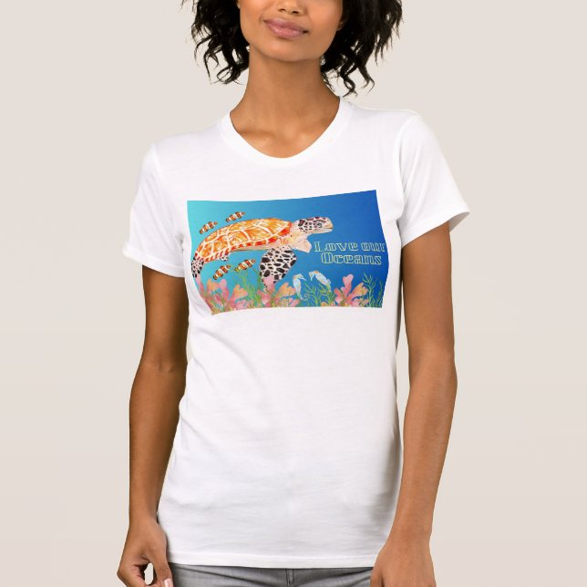 Camiseta Criaturas marinas (Anverso)