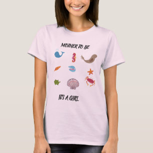 Camiseta Criaturas Marinas Dando la Bienvenida a Nuestra Be