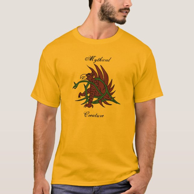 Camiseta Criaturas míticas (Anverso)