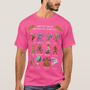 Camiseta Criaturas míticas de mitología griega Grecia antig