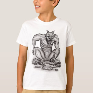 Camiseta Criaturas mixtas - Trola, Golem y Diablo