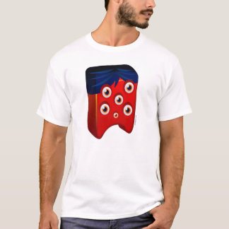 Camiseta Criaturas - rojo