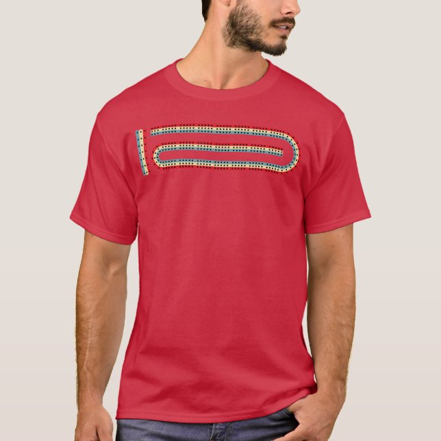 Camiseta Cribbage Board 3rack Cribbage family (Anverso)