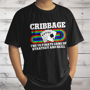 Camiseta Cribbage El Último Juego De Estrategia Y Habilidad