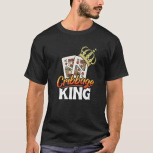 Camiseta Cribbage King Partnerlook Card Game Jugadores Prem