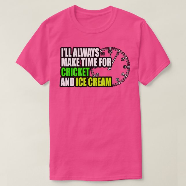 Camiseta Cricket 145 (Diseño del anverso)