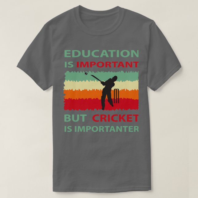 Camiseta Cricket Active TShirt Classic (Diseño del anverso)