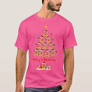 Camiseta Cricket Christmas Tree ilumina divertidas navidade