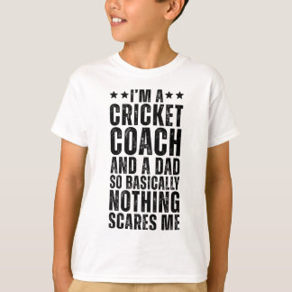 Camiseta Cricket Coach And A Dad So Sically Funny Cricket C