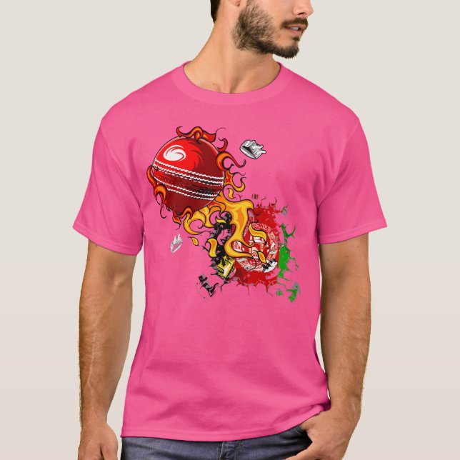 Camiseta Cricket de Afganistán (Anverso)