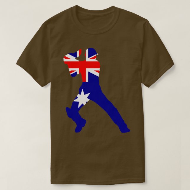 Camiseta Cricket de Australia (Diseño del anverso)