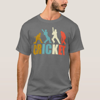 Camiseta Cricket de estilo retro vintage