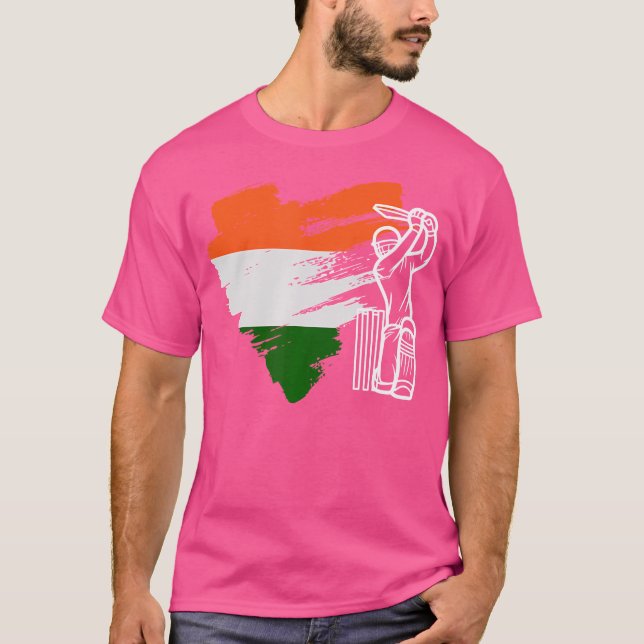 Camiseta Cricket de la India (Anverso)