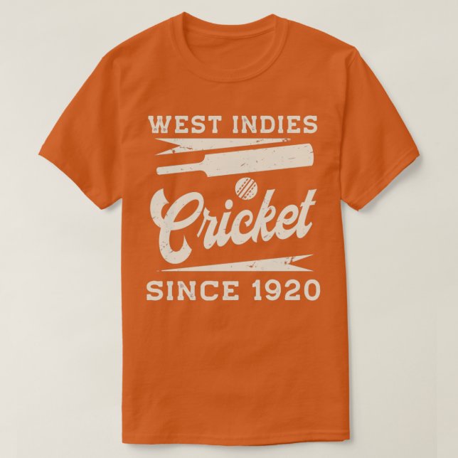 Camiseta Cricket de las Indias Occidentales desde 1920 (Diseño del anverso)