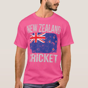 Camiseta Cricket de Nueva Zelanda Bandera de Nueva Zelanda