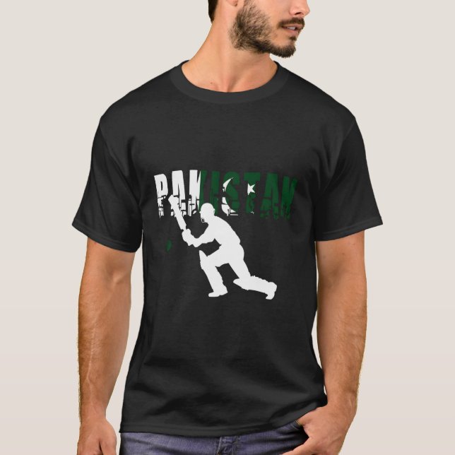 Camiseta Cricket de Pakistán (Anverso)