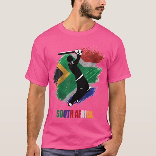 Camiseta Cricket de Sudáfrica (Anverso)