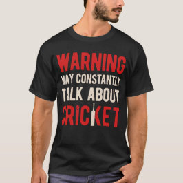 Camiseta Cricket divertido