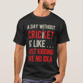 Camiseta Cricket Funny