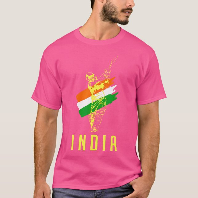 Camiseta Cricket India (Anverso)