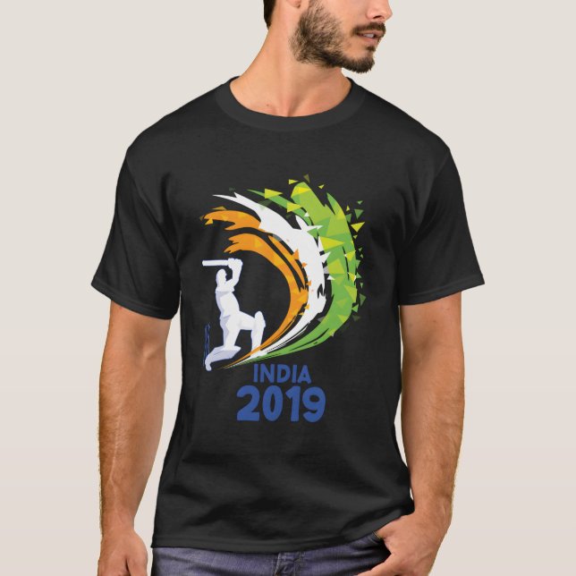 Camiseta Cricket India 2019 (Anverso)