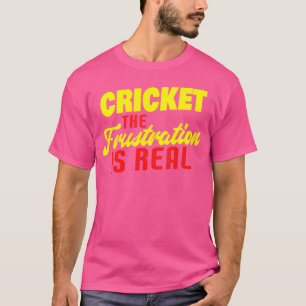 Camiseta Cricket La Frustración Es Un Juego De Cricket Muy