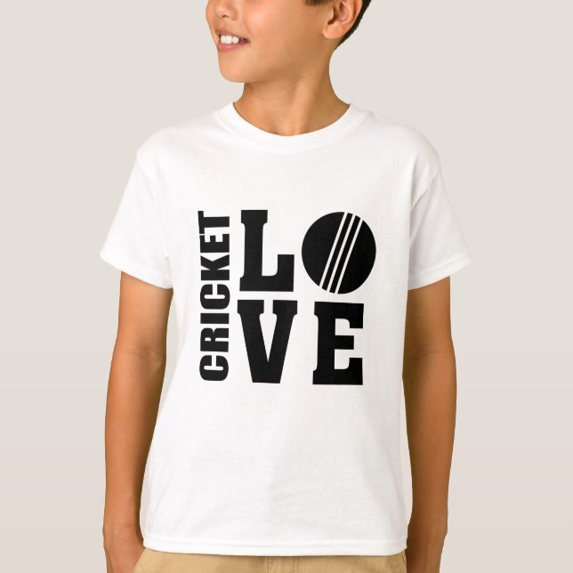 Camiseta Cricket Love, Cricket (Anverso)