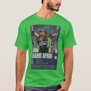 Camiseta Cricket pakistaní Shahid Afridi