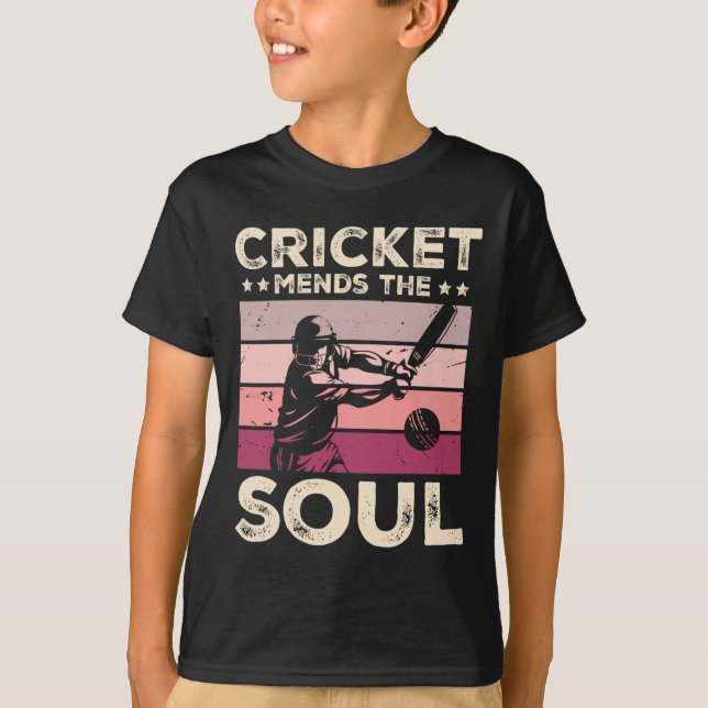 Camiseta Cricket repara el alma  (Anverso)