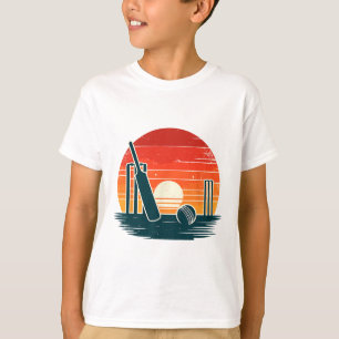 Camiseta Cricket Retro T Cricketer Tsman Lanzador