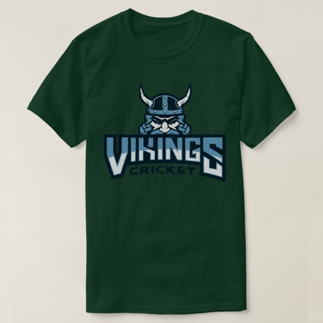 Camiseta Cricket Vikings (Diseño del anverso)