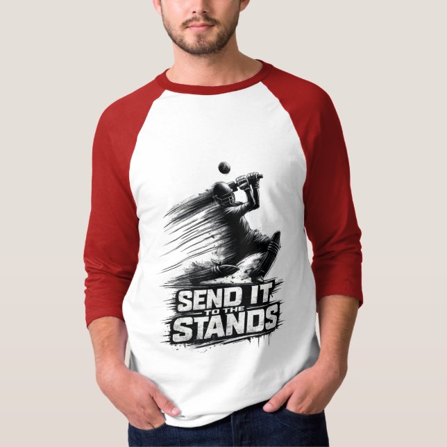 Camiseta Cricket World Cup Power  T-Shirt (Anverso)