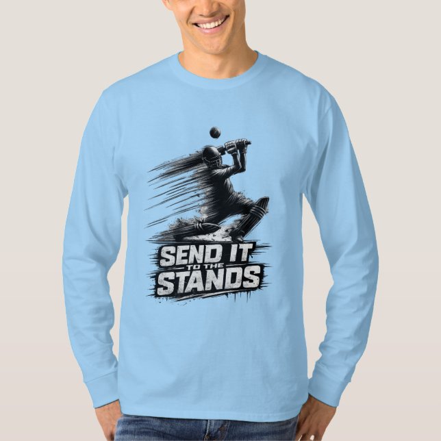 Camiseta Cricket World Cup Power  T-Shirt (Anverso)