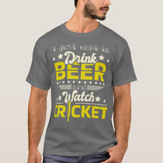 Camiseta Cricket Y Cerveza Esencial TShirt Classic