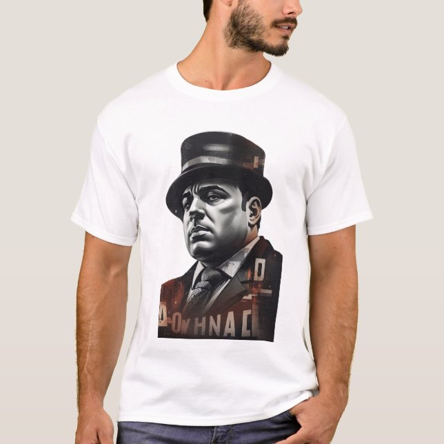 Camiseta crime gangster al capone (Anverso)