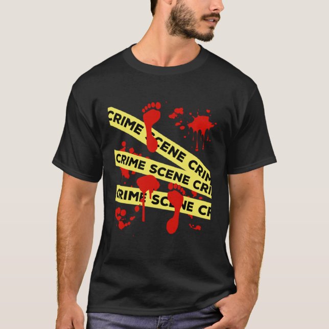 Camiseta Crime Scene Investigation Tape (Anverso)