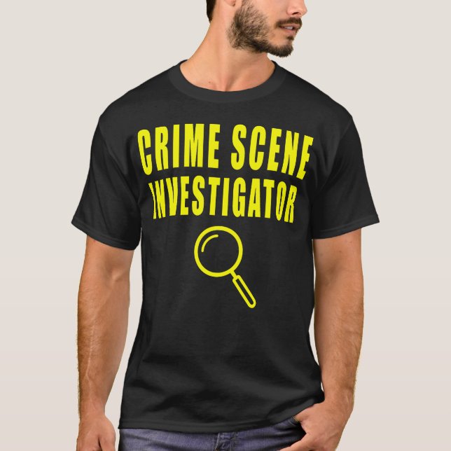 Camiseta Crime Scene Investigator (Anverso)