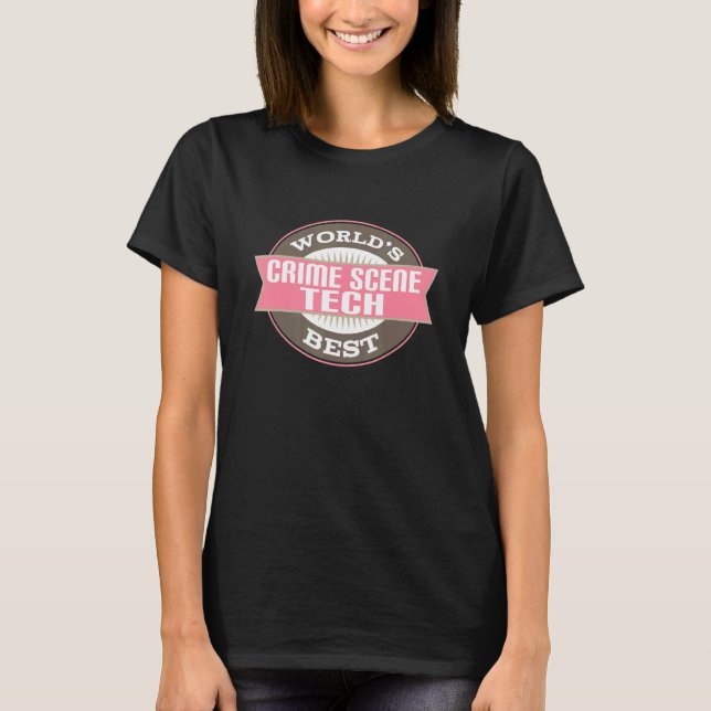 Camiseta Crime Scene Tech (Anverso)