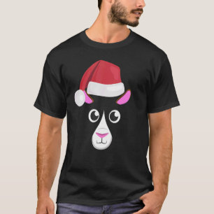 Camiseta Crimen de cerdo guineano Cara de animal grande de 