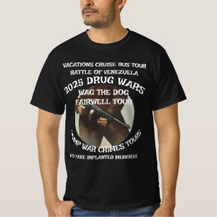 CAMISETA CRIMINAL DE GUERRA DE TRUMP CRUCERO CARIBEÑO 2025
