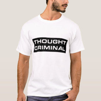 Camiseta criminal pensada