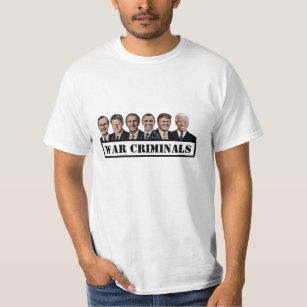 Camiseta Criminales de guerra estadounidenses