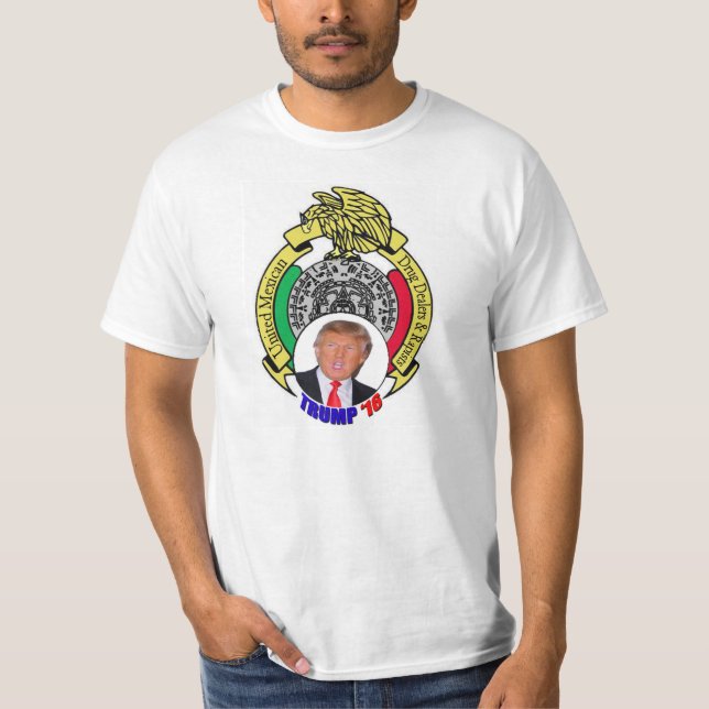 Camiseta ¡Criminales mexicanos unidos para el TRIUNFO '16! (Anverso)